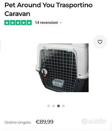 trasportino xxl nuovo