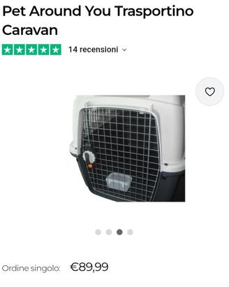 trasportino xxl nuovo