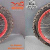 COPPIA RUOTE HONDA CR CRF 21-18 2000/2013 enduro