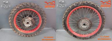 COPPIA RUOTE HONDA CR CRF 21-18 2000/2013 enduro