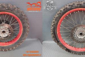 COPPIA RUOTE HONDA CR CRF 21-18 2000/2013 enduro