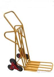 Carrello saliscale in acciaio portata 120kg