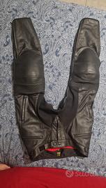 Mtech Pantaloni pelle moto da donna  Nero