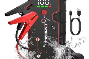 FNNEMGE Avviatore Batteria Auto, 4000A 21800mAh 