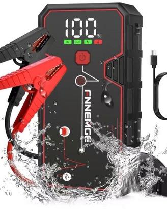 FNNEMGE Avviatore Batteria Auto, 4000A 21800mAh 