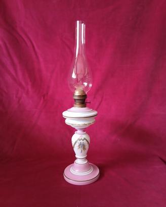 Lampada a petrolio (o olio) antica fine '800.
