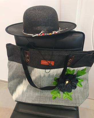 Borsa Mare + Cappello  taglia unica 