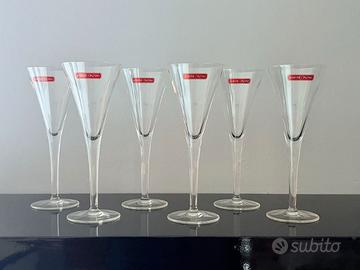 Set 6 Bicchieri "Marone Cinzano" - Da Collezione