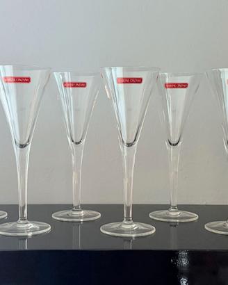 Set 6 Bicchieri "Marone Cinzano" - Da Collezione