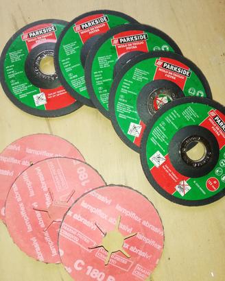 dischi abrasivi taglio Lampiflex parkside marmi 