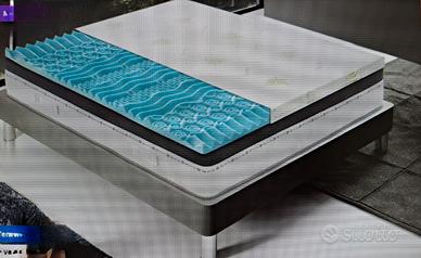 Topper matrimoniale in memory foam h. 5 cm