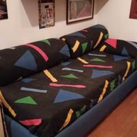 Letto singolo Flou con contenitore