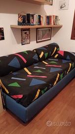 Letto singolo Flou con contenitore