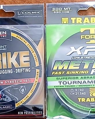 Lotto lenze per pesca sportiva (MAI aperte)
