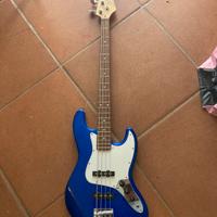 Basso elettrico SX Jazz Bass blu - pari al nuovo