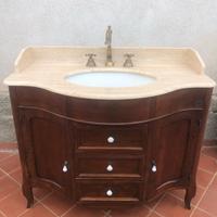 Mobile bagno + specchio con applique laterali