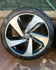 CERCHI IN LEGA R18 VW GOLF GTI GOMME 225/45/18