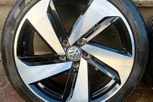 CERCHI IN LEGA R18 VW GOLF GTI GOMME 225/45/18