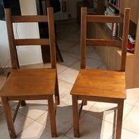 coppia sedie Ikea Ivar