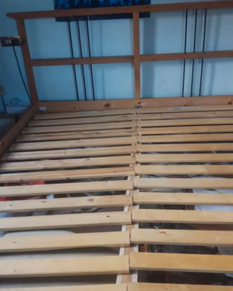 Letto Ikea in legno Sultan Lade