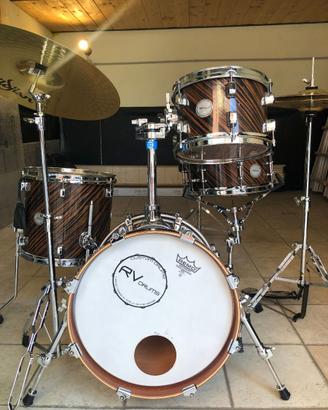 Batteria acustica completa - RV DRUMS Jazz Custom