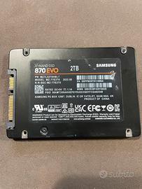 Ssd Samsung Evo 870 da 2Tb
