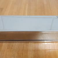 Anello rettangolare due fondi in acciaio inox