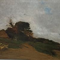 Achille Vertunni -  " Paesaggio Flegreo"