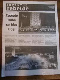 Fidel Castro Cuba Juventud Rebelde 30/11/2016