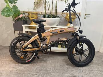 Bicicletta Elettrica ICONE X7 Fat Bike Pieghevole