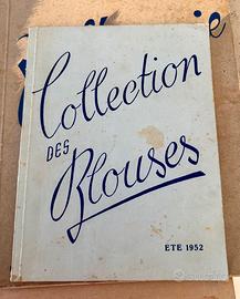 Coppia Cataloghi Figurini Moda Sartoria Anni 50 Vi
