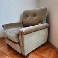 Poltrona Verde Velluto – Comoda e Robusta