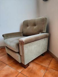 Poltrona Verde Velluto – Comoda e Robusta