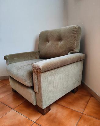 Poltrona Verde Velluto – Comoda e Robusta