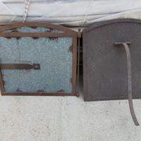 Coperchio porta ferro forno + attrezzi