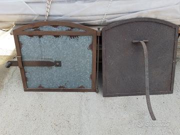 Coperchio porta ferro forno + attrezzi