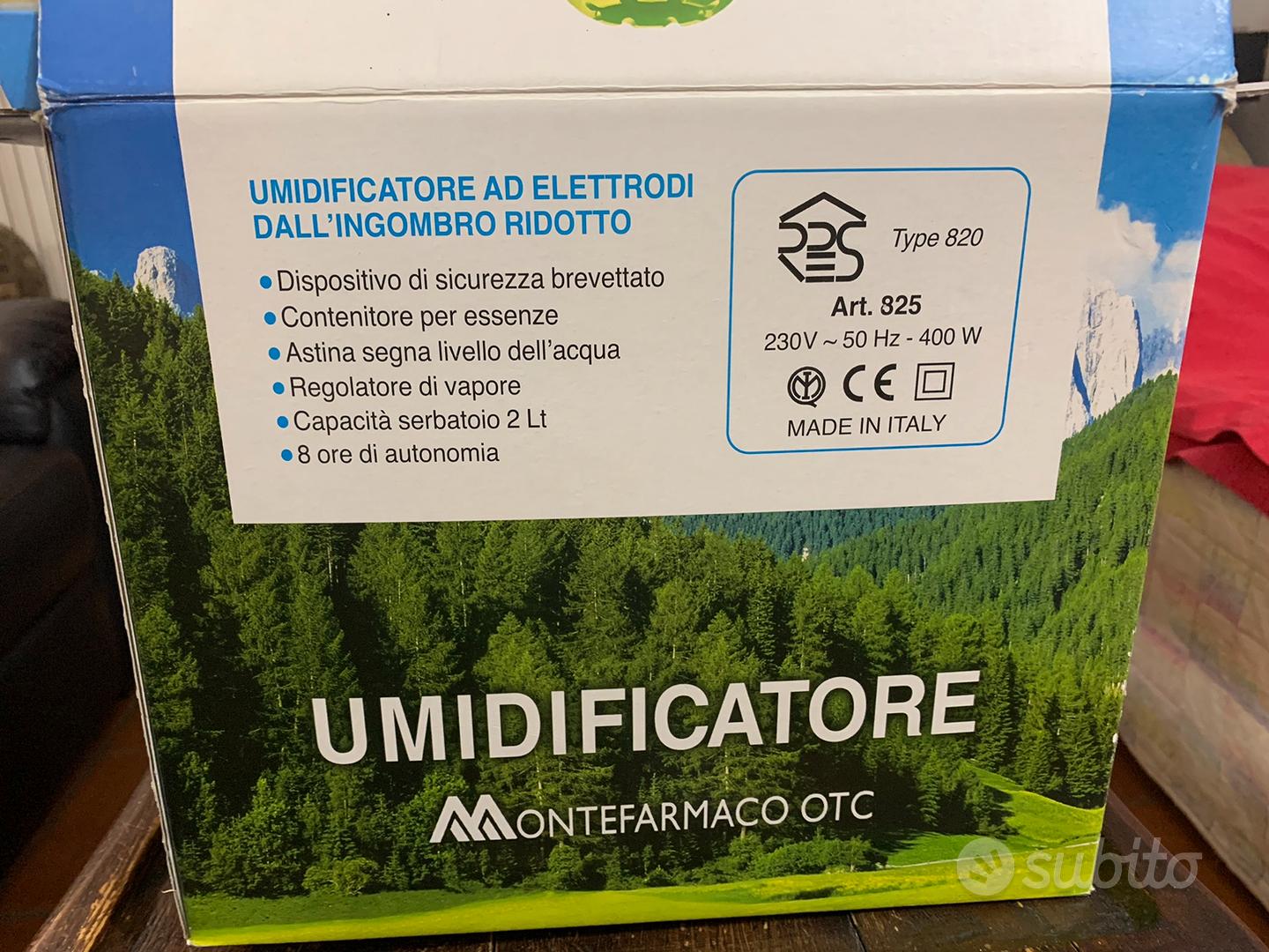 PUMILENE VAPO UMIDIFICATORE DIFFUSORE DI VAPORE