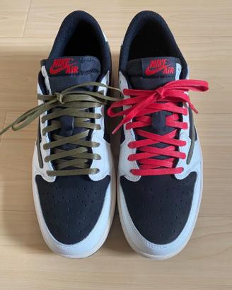 Travis Scott Air Jordan 1 Low 5.0 Medium Olive 42