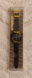 Swatch AquaChrono200 Vintage - giallo e nero 