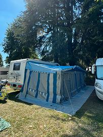 Veranda e stuoia per camper o roulotte