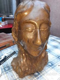 BUSTO IN  YERRACOTTA  FIRMAYO  TAGLIABUE