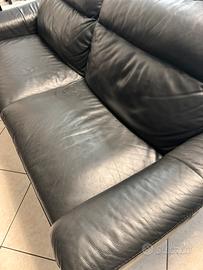 Divano in pelle poltrone e sofa