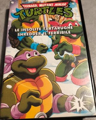 VHS le tartarughe Ninjia 