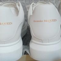Sneakers sile McQueen taglia 44 colore Bianco/Oro