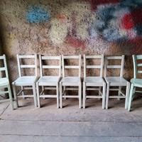 Sedie vintage in faggio