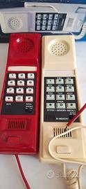 Coppia Telefoni Fissi Vintage Anni '80
