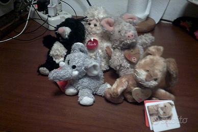 pupazzi animali trudi e animal zoo made in italy