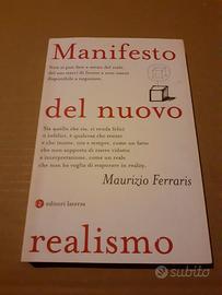 Libro Ferraris Manifesto del nuovo realismo