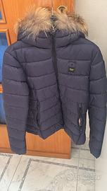 Piumino Blauer USA nero 16 anni veste xs/s