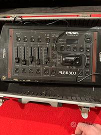 PROEL PLBR8DJ Centralina controllo luci DMX 512